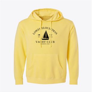 Lower Elochoman Washington Yacht Club Pigment-Dyed Hoodie