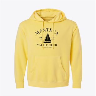 Manteca California Yacht Club Pigment-Dyed Hoodie