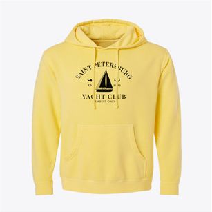 St. Petersburg Florida Yacht Club Pigment-Dyed Hoodie