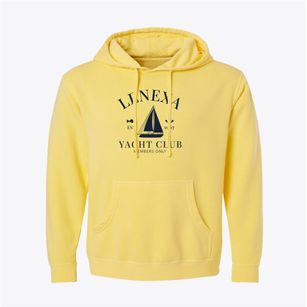 Lenexa Kansas Yacht Club Pigment-Dyed Hoodie