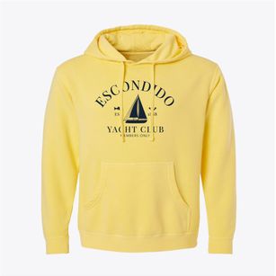 Escondido California Yacht Club Pigment-Dyed Hoodie