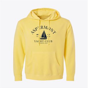 Aspermont Texas Yacht Club Pigment-Dyed Hoodie