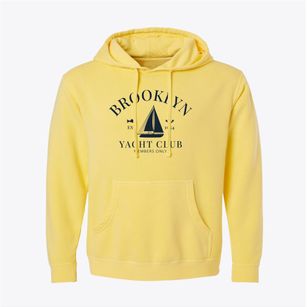 Brooklyn New York Yacht Club Pigment-Dyed Hoodie