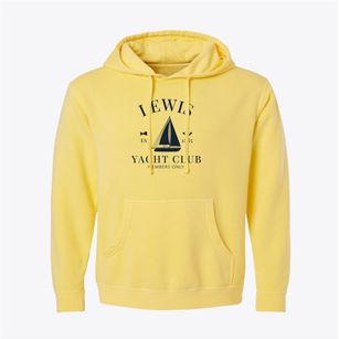 Lewis Kansas Yacht Club Pigment-Dyed Hoodie