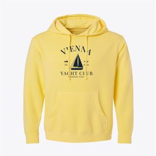 Vienna Virginia Yacht Club Pigment-Dyed Hoodie