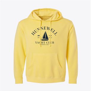 Hunnewell Kansas Yacht Club Pigment-Dyed Hoodie