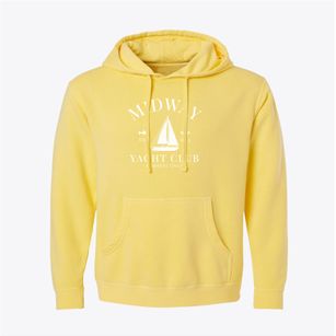 Midway Louisiana Yacht Club Pigment-Dyed Hoodie