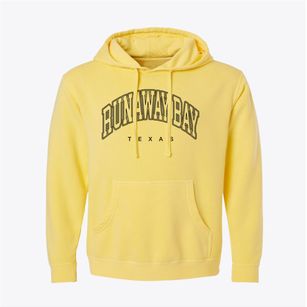 Runaway Bay Texas Inline Pigment-Dyed Hoodie