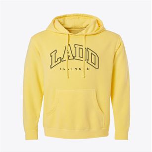 Ladd Illinois Inline Pigment-Dyed Hoodie