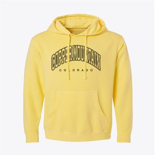 Copper Mountain Colorado Inline Pigment-Dyed Hoodie