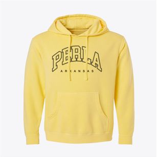Perla Arkansas Inline Pigment-Dyed Hoodie
