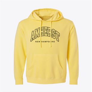 Amherst New Hampshire Inline Pigment-Dyed Hoodie