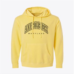 Annapolis Neck Maryland Inline Pigment-Dyed Hoodie