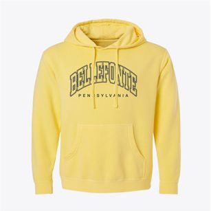 Bellefonte Pennsylvania Inline Pigment-Dyed Hoodie