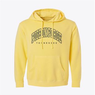 Pigeon Forge Tennessee Inline Pigment-Dyed Hoodie