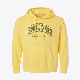 Belleair Florida Inline Pigment-Dyed Hoodie