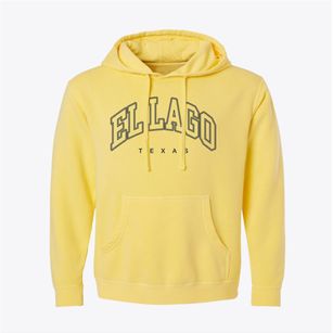 El Lago Texas Inline Pigment-Dyed Hoodie