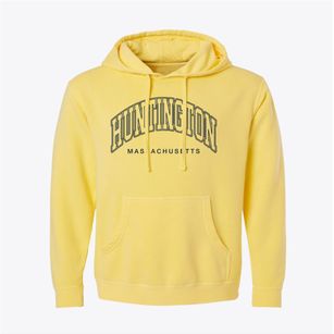 Huntington Massachusetts Inline Pigment-Dyed Hoodie