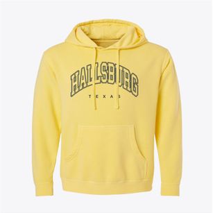 Hallsburg Texas Inline Pigment-Dyed Hoodie