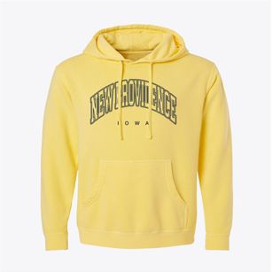 New Providence Iowa Inline Pigment-Dyed Hoodie