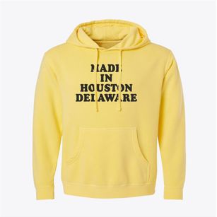 Houston Delaware Classic 70s Pigment-Dyed Hoodie