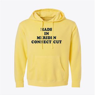 Meriden Connecticut Classic 70s Pigment-Dyed Hoodie