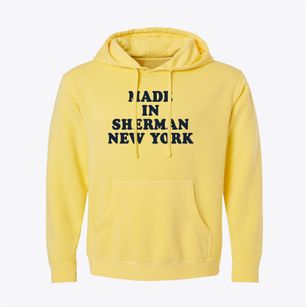 Sherman New York Classic 70s Pigment-Dyed Hoodie