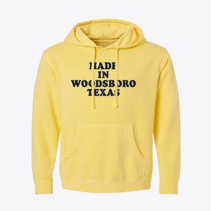 Woodsboro Texas Classic 70s Pigment-Dyed Hoodie