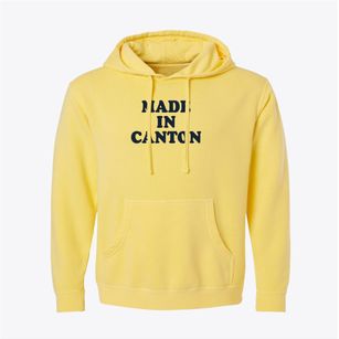 Canton Massachusetts Classic 70s Pigment-Dyed Hoodie