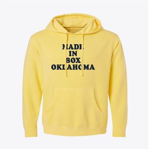 Box Oklahoma Classic 70s Pigment-Dyed Hoodie