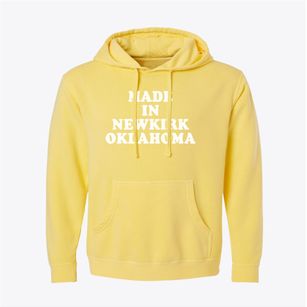 Newkirk Oklahoma Classic 70s Pigment-Dyed Hoodie