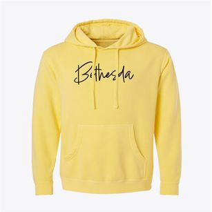 Bethesda Maryland Freestyle Pigment-Dyed Hoodie