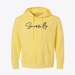 Somesville Maine Freestyle Pigment-Dyed Hoodie