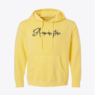 Bloomington North Carolina Freestyle Pigment-Dyed Hoodie
