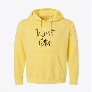 West Otis Massachusetts Freestyle Pigment-Dyed Hoodie