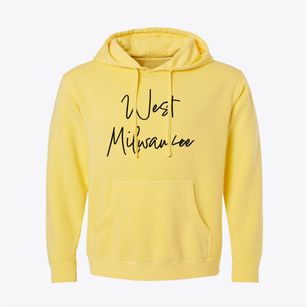 West Milwaukee Wisconsin Freestyle Pigment-Dyed Hoodie