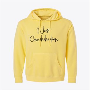West Conshohocken Pennsylvania Freestyle Pigment-Dyed Hoodie