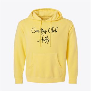 Country Club Hills Missouri Freestyle Pigment-Dyed Hoodie