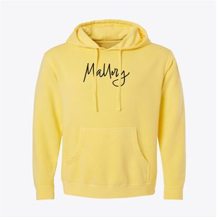 Mallory West Virginia Freestyle Pigment-Dyed Hoodie