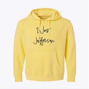 West Jefferson Alabama Freestyle Pigment-Dyed Hoodie