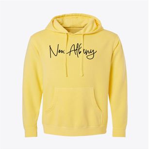 New Albany Kansas Freestyle Pigment-Dyed Hoodie