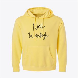 North Wantagh New York Freestyle Pigment-Dyed Hoodie