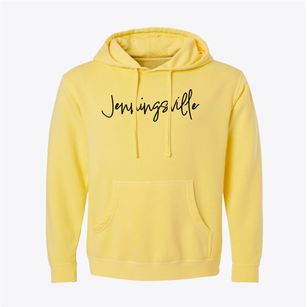 Jenningsville Pennsylvania Freestyle Pigment-Dyed Hoodie
