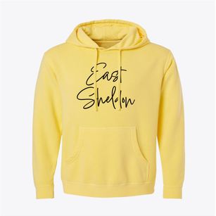 East Sheldon Vermont Freestyle Pigment-Dyed Hoodie