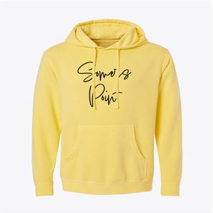 Somers Point New Jersey Freestyle Pigment-Dyed Hoodie