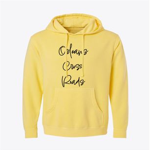 Orleans Cross Roads West Virginia Freestyle Pigment-Dyed Hoodie