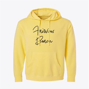 Fairview Beach Wisconsin Freestyle Pigment-Dyed Hoodie