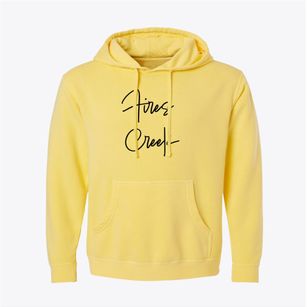 Fires Creek North Carolina Freestyle Pigment-Dyed Hoodie