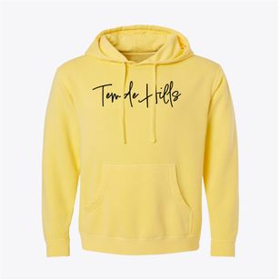 Temple Hills Maryland Freestyle Pigment-Dyed Hoodie