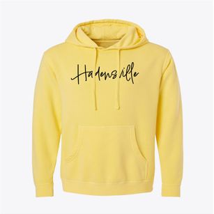 Hadensville Virginia Freestyle Pigment-Dyed Hoodie